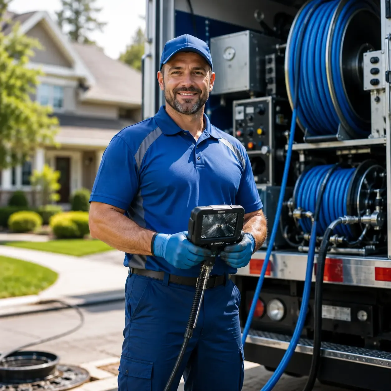 Local outdoor drain cleaning specialists in Circleville, OH